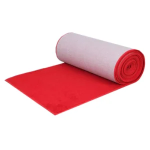 30 metre roll of red carpet runner